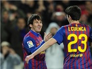 Bóng đá anh, ngoại hạng anh, lịch thi đấu euro 2012, Chấm điểm Barca 3-1 Milan: Cuenca hay như Messi